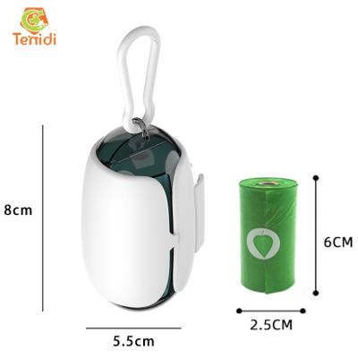 China Viable Dog Poop Bag Holder Custom Pick Up Pooper Scooters Dog Poop Bag Holder Silicone Dog Poop Bag Dispenser Holder for sale