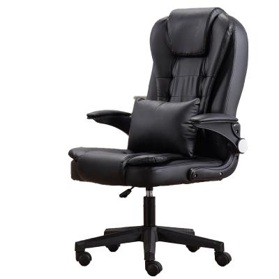 China PU Leather Foldable Lift Swivel Chair, Office Chair Meeting Computer Chair for sale