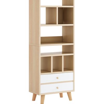 China Economic bookcase (other) adjustable single storage shelf bedroom living room bookshelf for sale