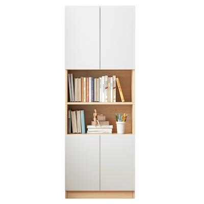 China Adjustable Living Room Multi-layer Shelf Locker (Others) Home Bedroom Simple Bookcase And Storage Cabinet for sale