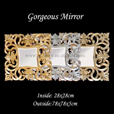 China Decorative empire style decorative mirror with urn and leaf motif antique mirror for sale