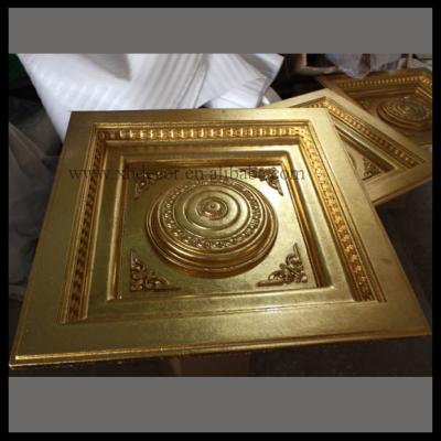 China Polyurethane Beautify Your Ceiling Material Polyurethane Square Ceiling Tile for sale