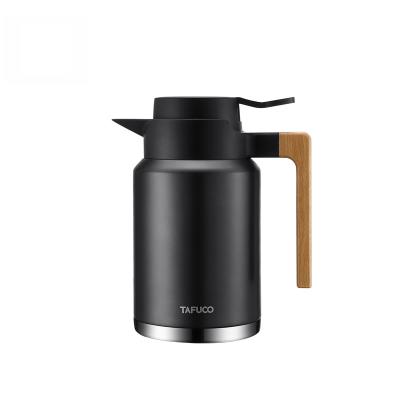 China 1.5L 2.0L Coffee Viable Stainless Steel Kettle Coffee Jug Thermal Carafe en venta