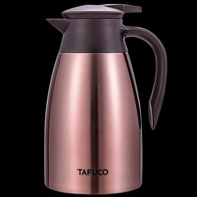 China Traditional High Grade 1.5L Stainless Steel Vacuum Stocked Insulated Carafe Coffee Pot Water Bottle en venta