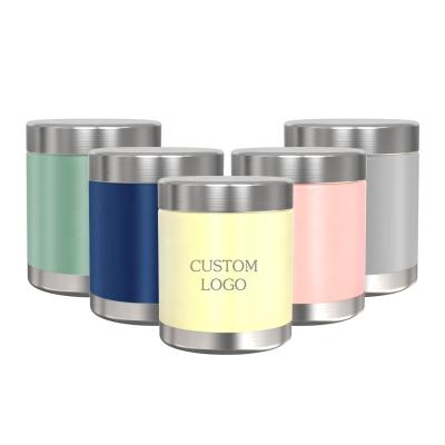 China Custom Logo 400ML PORTABLE Double Wall Stainless Steel Vacuum Insulated Food Jar for sale