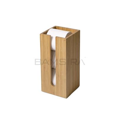 China Bathroom Kitchen Tissue Roll Holder Storage Toilet Paper Roll Holder /Bamsira_Factory for sale