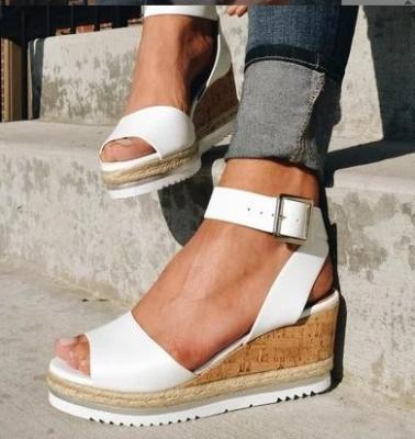 China Fashion Trend Spring Fashion Evergreen PU Shoes Anti-odor Thick Summer Sandals Unique Shoes for sale