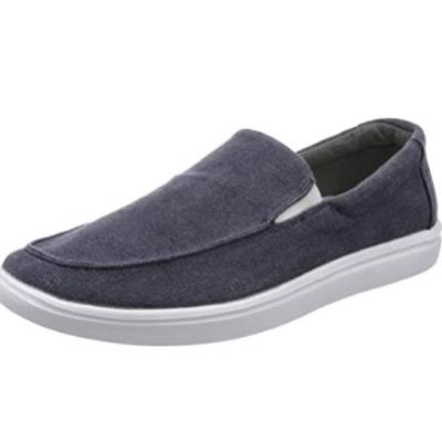 China 2022 New Fashion Trend Canvas Shoes Men's Casual Shoes Injection Slip-on Shoes for sale