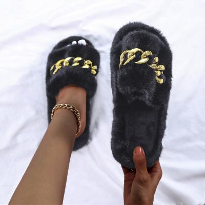 China Home Slippers Customize Indoor Personalized Soft Furry Slippers S House Slippers For Women Open Toe Women 'S for sale