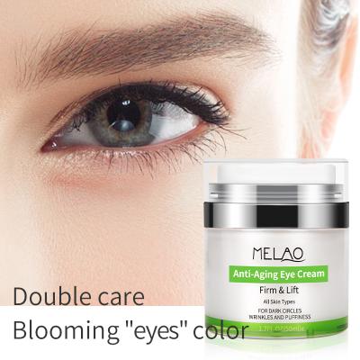 China Dark Circles Contour Dark Tight Light MELAO Circles Fine Lines Anti Aging Under Eye Bag Circle Remover Eye Care Cream Private Label for sale