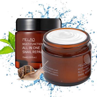 China Anti Wrinkle Anti Wrinkle Melao Skin Care Snail Repair Anti Aging Gold Face Cream for sale