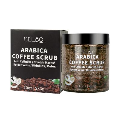 China Exfoliator Exfoliator Coffee Body Scrubs Private Label Face Bag Pockets Organic Almond Packing Nut and Coffee Scrubs Body Skin Whitening for sale