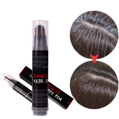 China Salon Hair Color MELAO Non Allergic Organic Salon Hair Color Waterproof Long Lasting Fashion Styling Dye Pen Cosmetics Private Label Makeup Black Hair Color for sale