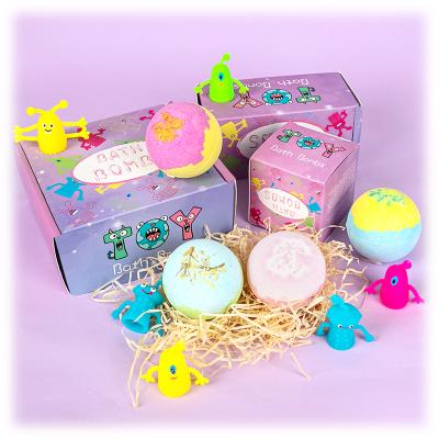 China MELAO Home Private Label Bath Bombs Gift Set - 6 Large Organic Women, Bath Bombs For Bath Bombs Flower Hotel Supply for sale