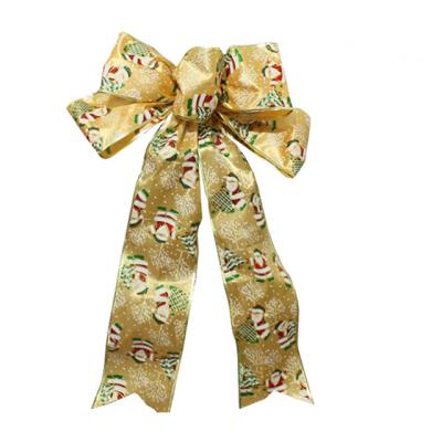 China Wedding Christmas Tree Bowknot Christmas Tree Bowknot Hot Selling Souvenirs Hot Sale New Big Size Gold Decoration for sale