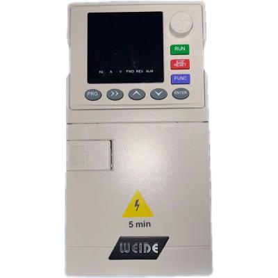 China WEIDE C100-BT Series 380V 3phase small frequency inverter 0.75-5.5kw vector control variable frequency VFD converter 150*160*170~179*200*212 for sale