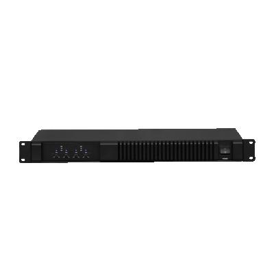 China 1U Rack Mount 4CH X 2200W @ 2Ohm Digital Sound Processor Class D Power Amplifier For Professional Audio Speaker Amp en venta