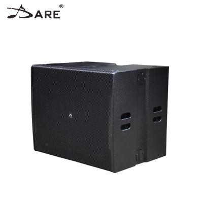 China DARE Outdoor Waterproof Powered Subwoofer Speaker Active Speaker Line Array 12