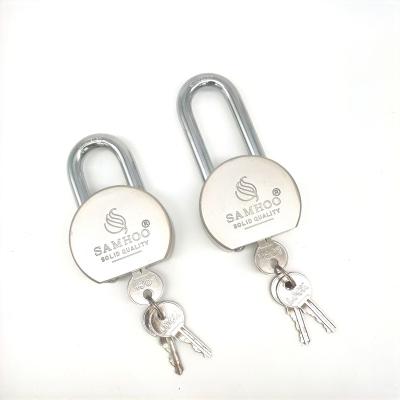 China Short Matte Color Round Iron Spray Lock Steel Beam Lock for sale