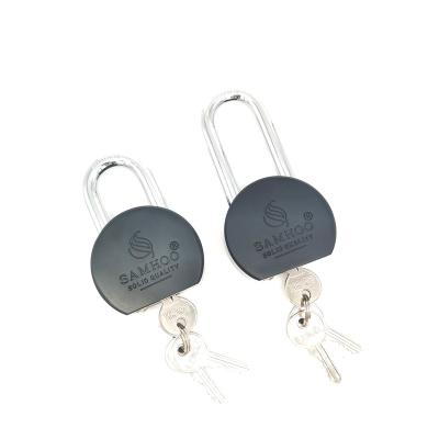 China Steel lock 65mm round black plated long per beam for sale