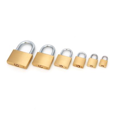 China BRASS high quality copper material padlock main door lock for sale