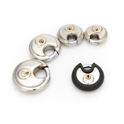 China 201SS Double Disc Lock Copper Lock Core Bubble Shell Wrapping 60mm 70mm 80mm 90mm for sale