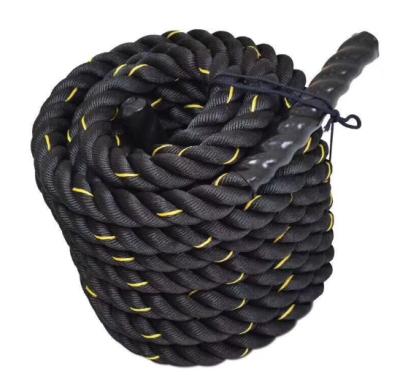 China Nylon Material Use Commercial Gym Climbing Rope 15m 40ft For Fitness Battle Rope for sale