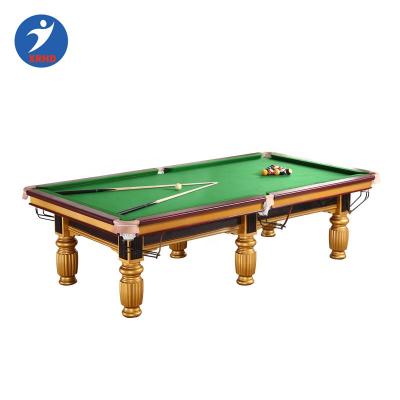 China Full Size Indoor 9ft Pocket Billiard Table 7ft 8ft Billiard Pool Table Leather With Slate Bed Billiard Table for sale