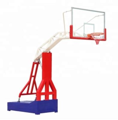 China Standard Size Durable / Eco - Friendly / Professional Basketball Stand Mobile Basketball Mobile Competition for sale