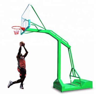 China Professional Competition FIBA ​​Approved Mobile Portable Outdoor Basketball Hoop Stand for sale