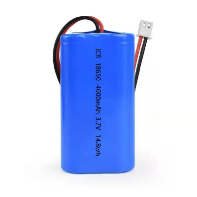 China Toy treatment of lithium battery pack 18650 4000mAh 4400mAh 5200mAh 5600mAh 6400mah 6800mah 3.7V lithium ion battery pack lamps, PO for sale