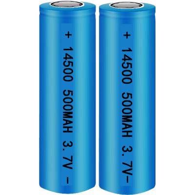 China Toys lithium ion battery toy battery 14500-500mah-3.7v for sale