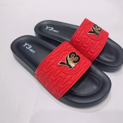 China Cushioning 2023 New Arrival PU Design Shoes Women Open Toe Cork Ladies Sandals and Slippers for sale