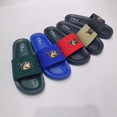 China Cushioning Wholesale Slippers Women Slides Footwear Plastik Sandalen Slide Slippers Ladies Flip Flops PU Slipper for sale