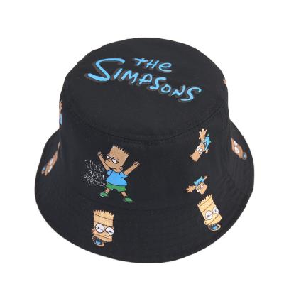 China Fashion Belief Cotton Sublimation Silk Screen Printing Material Comfortable Cute Kids Bucket Hat for sale