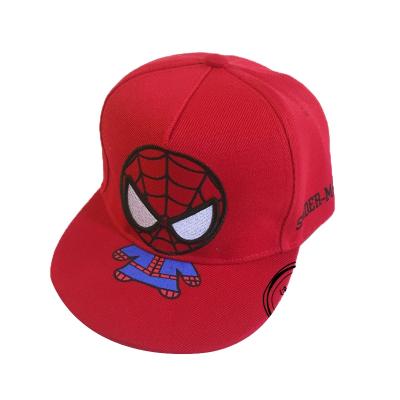 China Fashion creed 5 panel 3 d embroidery curve brim USA style custom logo cotton kids baseball cap for sale