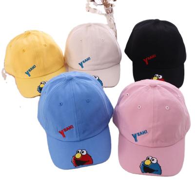 China Fashion Belief 3 d Embroidery Custom LOGO Design Cheap Kids Baseball Hat White Mesh Adjustable Hat Children Kids Hat for sale