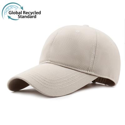 China JOINT Sustainable Recycled Fabric Baseball Sports Hats With Embroidery Printing Logo for sale