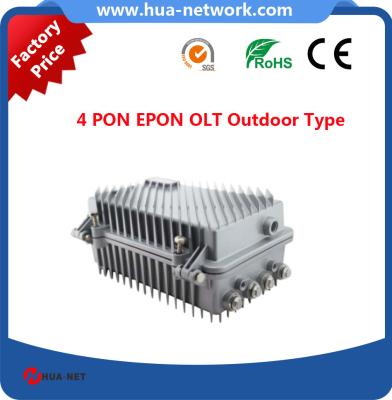 China 4 GEPON OLT OUTDOOR TYPE/4 PON OLT EPON OUTDOOR TYPE/4 GEPON OLT/ Cortina chipset EPON OLT/Compatible with many ONUs for sale