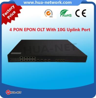 China India price BDCOM OLT 4 PON Ports 10G EPON/GEPON Layer 3 OLT with Cortina chipset  at low price for sale