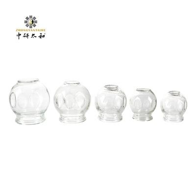 China Feuer-höhlende Satz Hijama-Vakuumsaugmassage des Glas-5pcs mit Kasten zu verkaufen