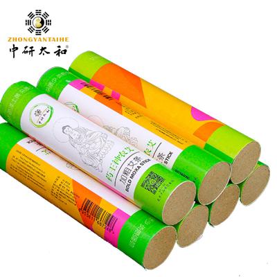 China Mini Moxibustion In Stock Supply Stick Natural Pure Stick Mini Smokeless Green Moxa for sale