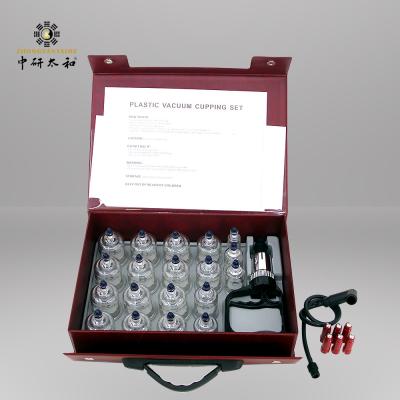 Chine Ensemble mettant en forme de tasse de Kit Portable Facial Face Massage 4pcs de thérapie de vide d'OEM à vendre