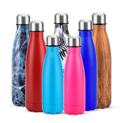 China Viable Hot Sales Double Wall Thermal Insulation Stainless Steel Keep Sport Cold Water Bottle With Lid for sale