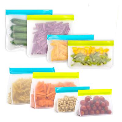 China Reusable Square Fruit Vegetable Sandwich Breast Milk Food Storage Bag Viable Restaurants Large Capacity for sale