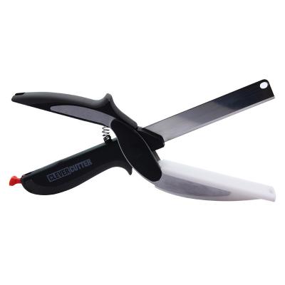 China Hot Sale Detachable Pruning Blade Cutter Kitchen Stainless Steel Smart Multifunctional Vegetable Scissors for sale