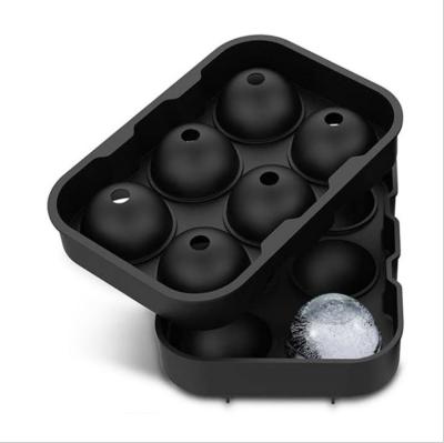 China Viable Hot Sale 6 Grid Ice Cube Prepare Honeycomb Shape Chocolate Mold Silicone Tray Ice Cream Diy Tool for sale