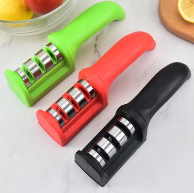 China Viable Professional High Quality Multifunctional Plastic Picosecond Handle Kitchen Tool Knife Sharpener Machine for sale