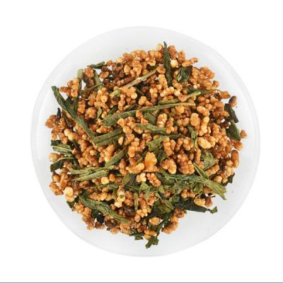 China Weight Loss Loose Japanese Tea Green Tea Genmaicha Green Tea With Roasted Rice for sale