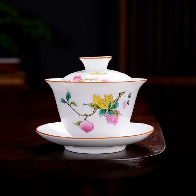 China Factory price gaiwan tea set viable chinese traditional gaiwan cup gaiwan tea set for sale